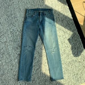 Levi's 505 c Straight Leg Jeans